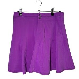 Title Nine Skort Women's Size 2 Purple Ruffle Pickleball Golf Tennis Outdoors
